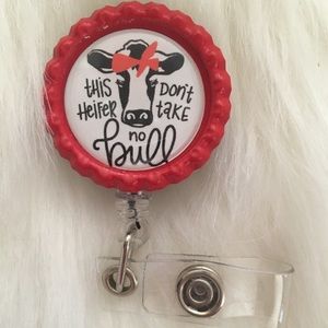 No Bull ID Badge Reel ❤️
